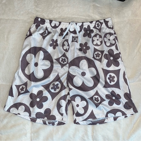 SLX Other - SLX Mens Gray/brown Mesh shorts (X-LARGE)‎